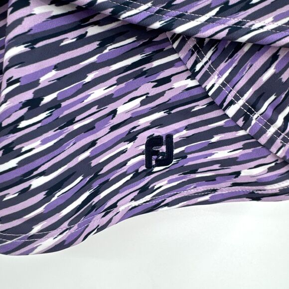 FOOTJOY Purple Gray White Layered Performance Golf Mini Skort Size S Small - Picture 5 of 9